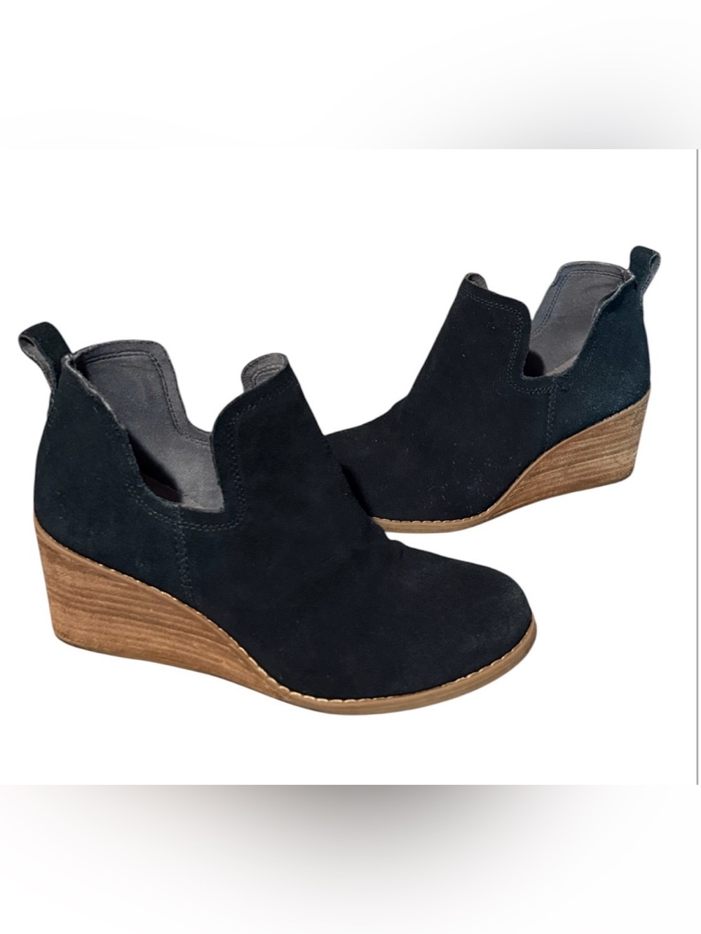 💰BOGO FREE TOMS Suede Wedges Shoes